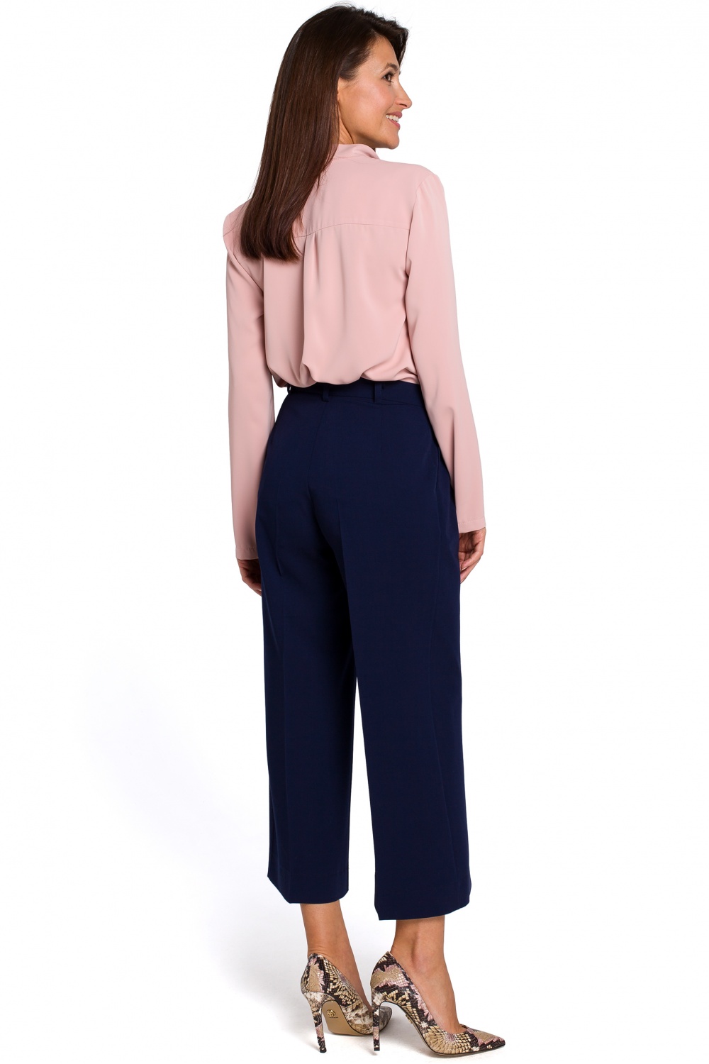 Spodnie Damskie Model S139 Navy - Stylove130476 - Granatowy - obrazek 2