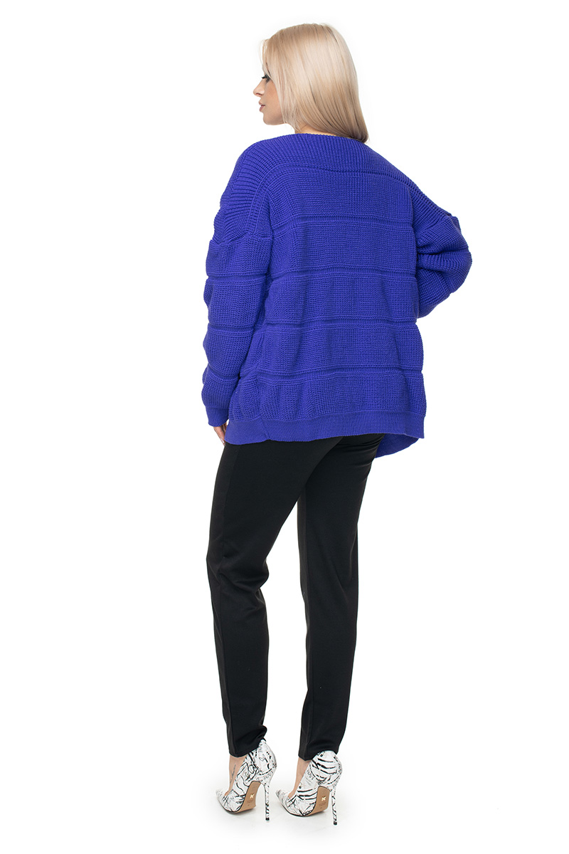 Sweter Kardigan Model 40022 Violet - PeeKaBoo131590 - Fioletowy - obrazek 3
