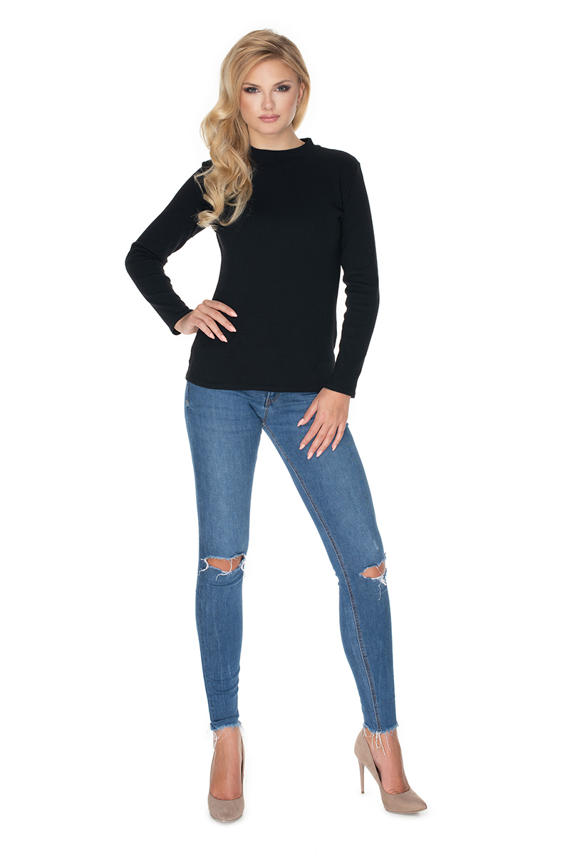 Bluzka Model 0166 Black - PeeKaBoo134584 - Czarny - obrazek 2