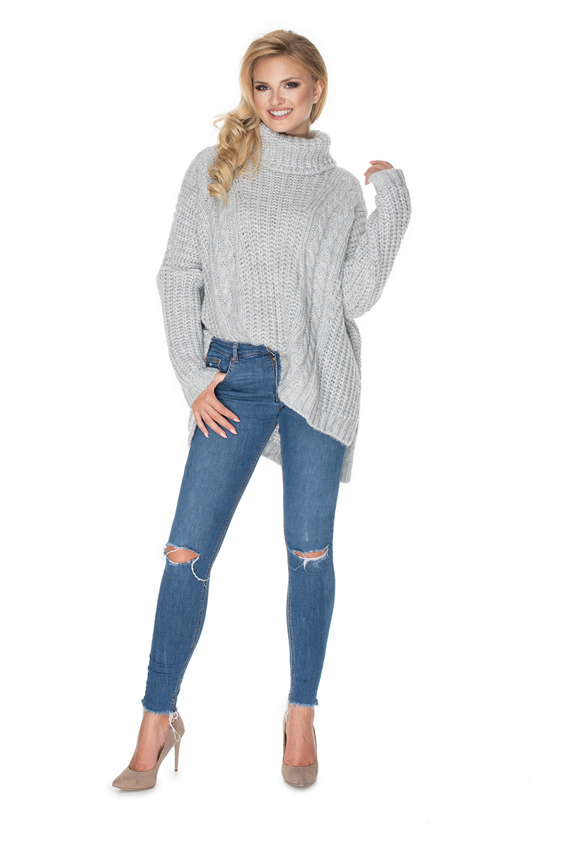 Golf Model 30066 Light Grey - PeeKaBoo135311 - Szary - obrazek 2