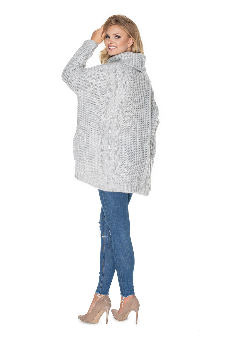 Golf Model 30066 Light Grey - PeeKaBoo135311 - Szary - obrazek 3