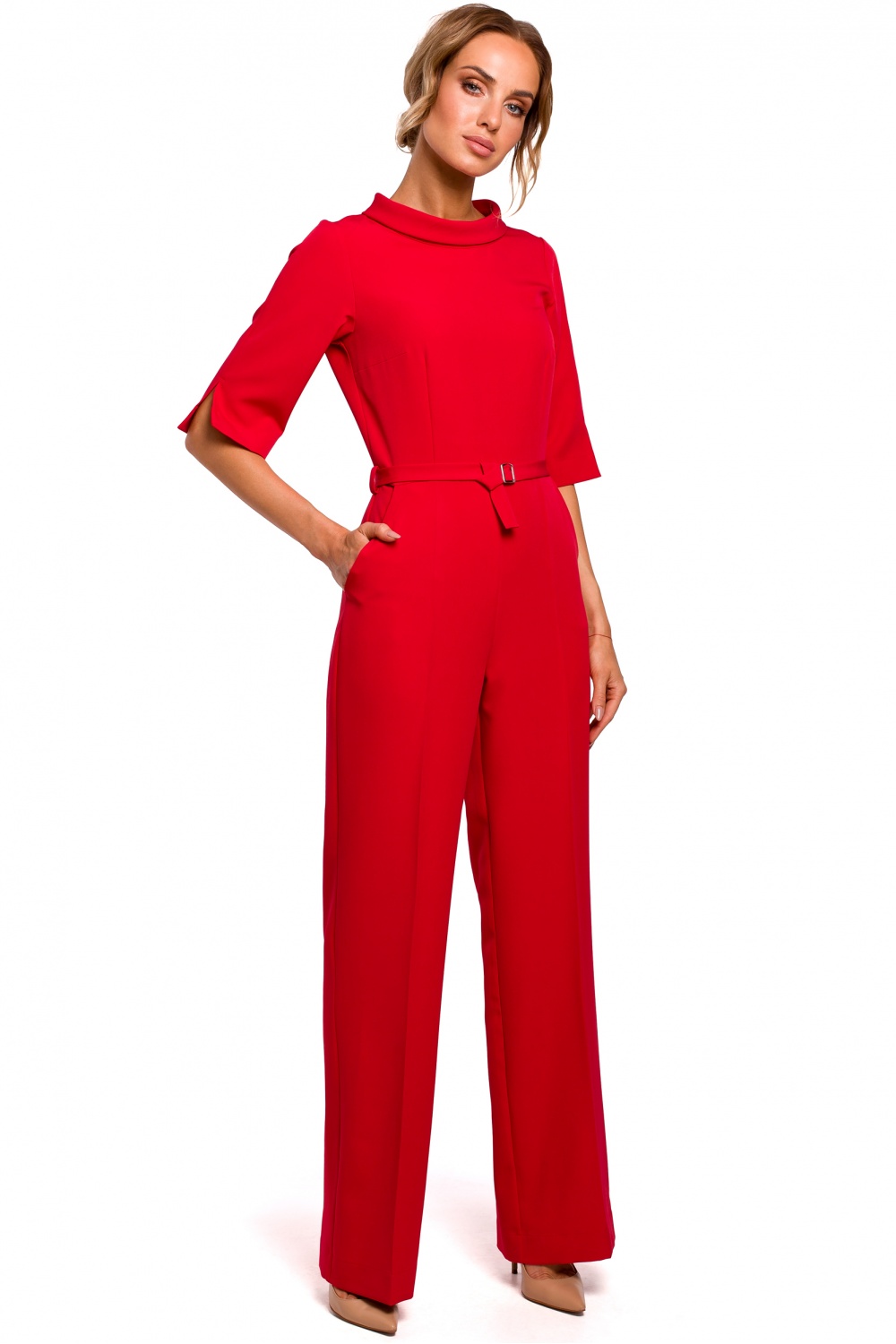 Kombinezon Damski Model MOE463 Red - Moe135459 - Czerwony