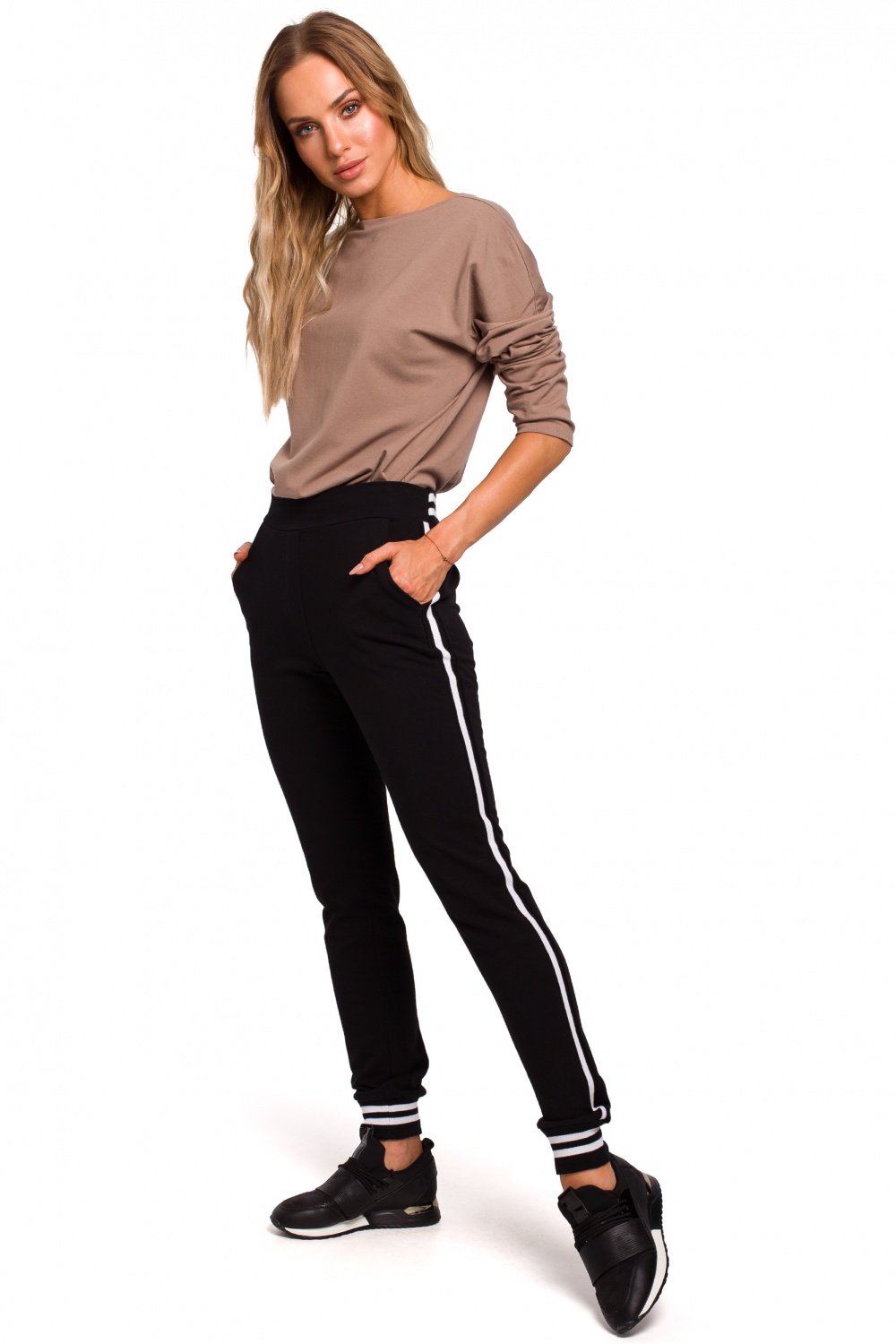 Spodnie Damskie Model MOE460 Black - Moe135474 - Czarny