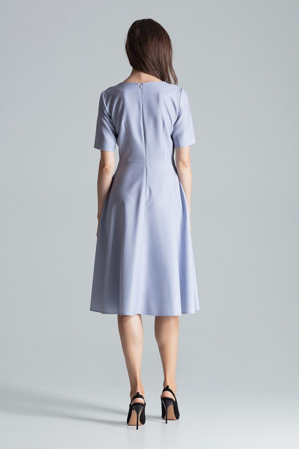 Sukienka Model M673 Grey - Figl135798 - Szary - obrazek 3