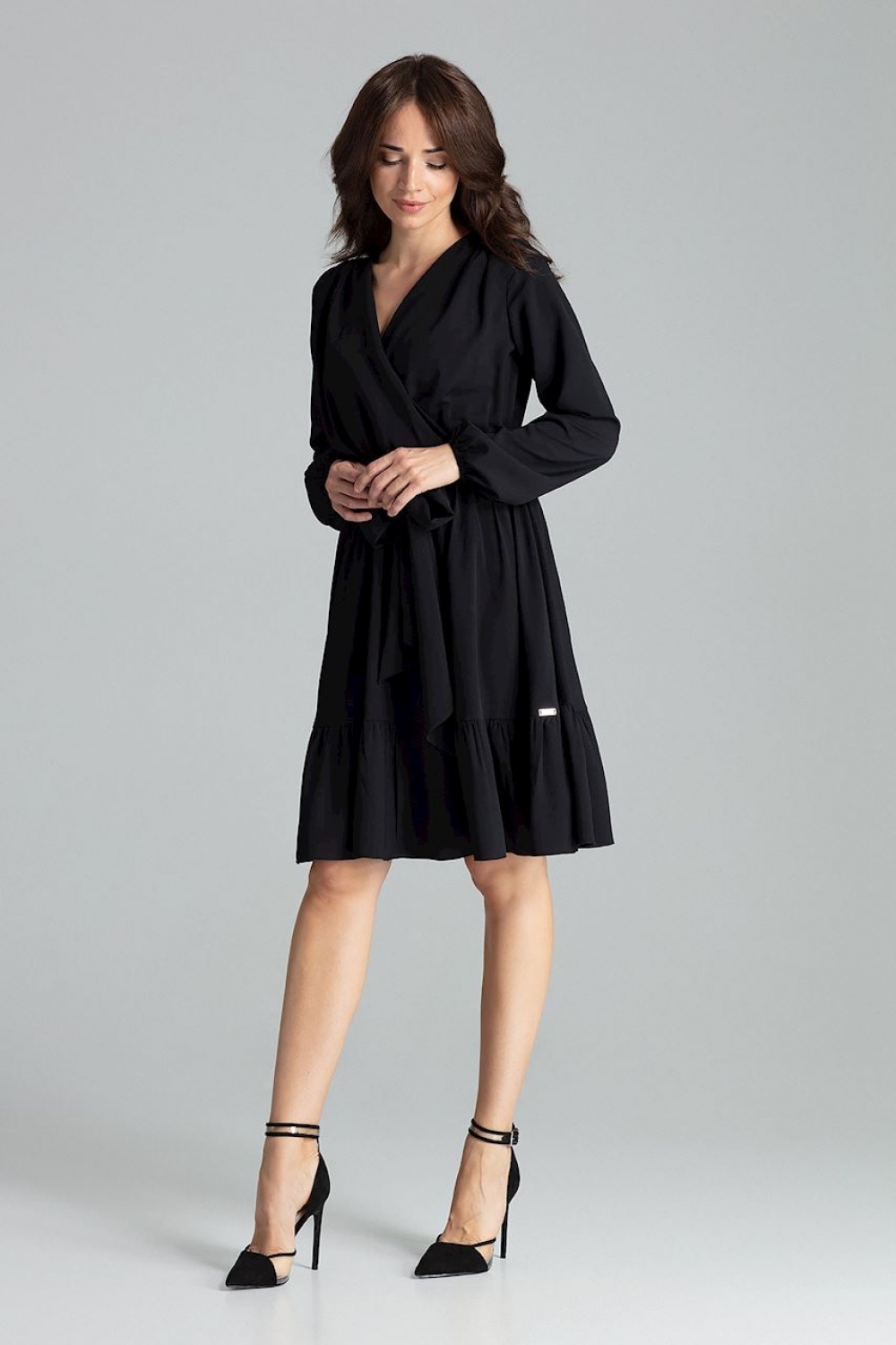 Sukienka Model L053 Black - Lenitif135900 - Czarny