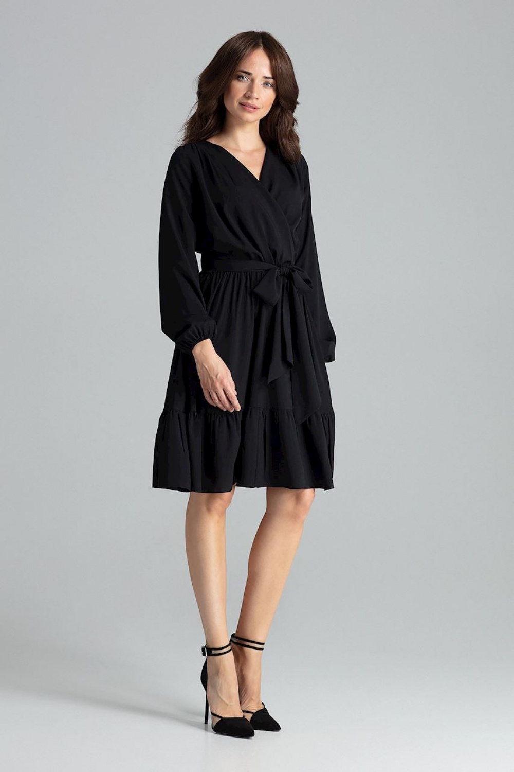 Sukienka Model L053 Black - Lenitif135900 - Czarny - obrazek 2