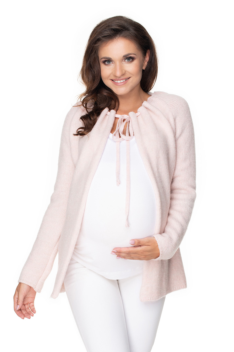 Kardigan Model 30074 Powder Pink - PeeKaBoo135983 - Różowy
