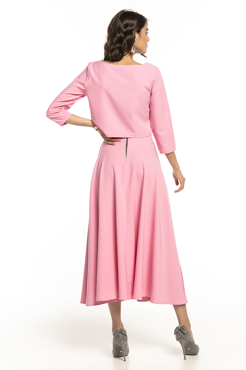 Bluzka Model T286/2 Pink - Tessita136271 - Różowy - obrazek 2