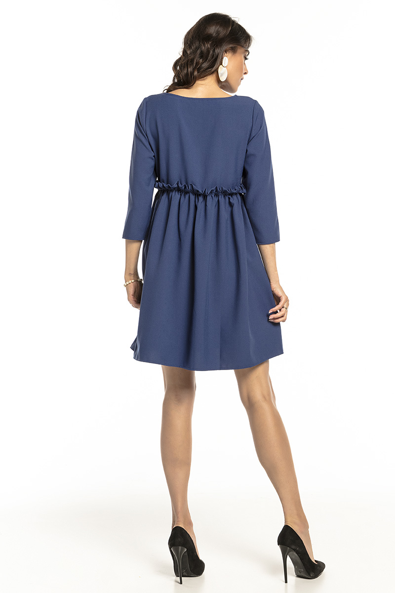 Sukienka Model T284/4 Navy - Tessita136280 - Granatowy - obrazek 2