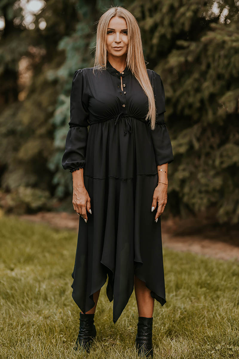 Sukienka Model Inga Black - Jersa136704 - Czarny