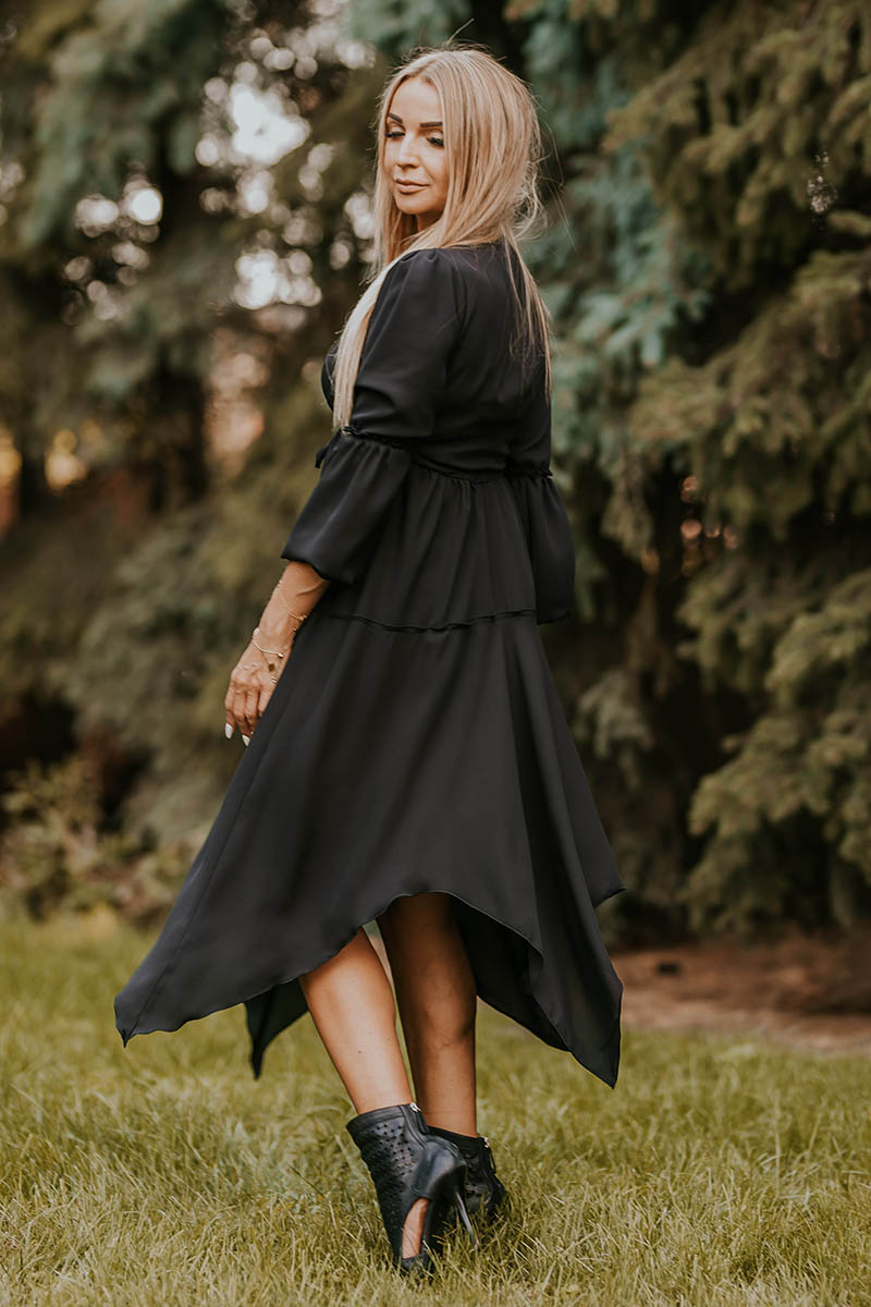 Sukienka Model Inga Black - Jersa136704 - Czarny - obrazek 2