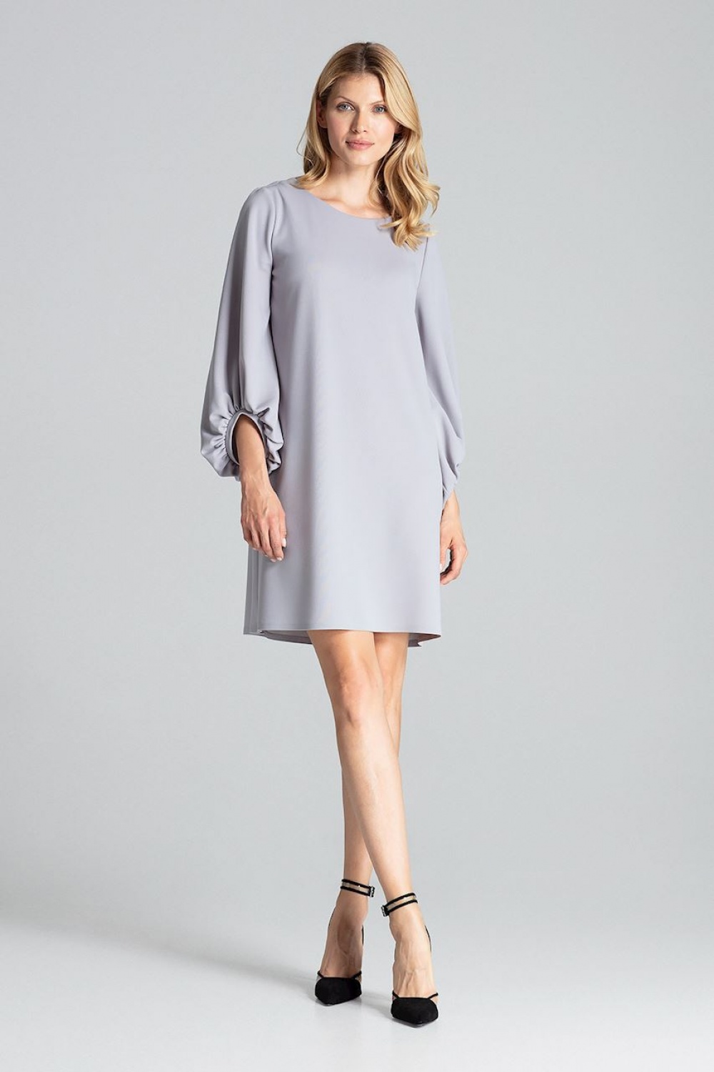 Sukienka Model M693 Grey - Figl138269 - Szary