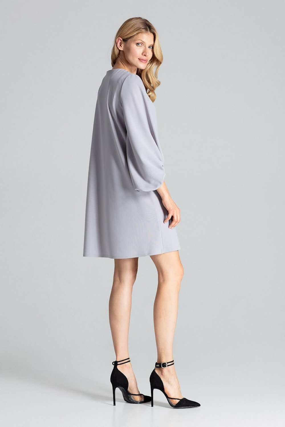 Sukienka Model M693 Grey - Figl138269 - Szary - obrazek 3