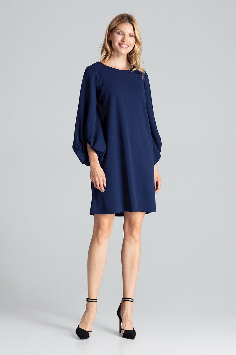 Sukienka Model M693 Navy - Figl138270 - Granatowy