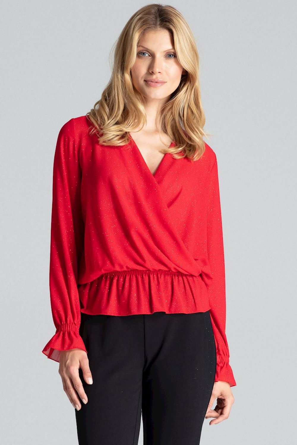 Bluzka Model M690 Red - Figl138279 - Czerwony