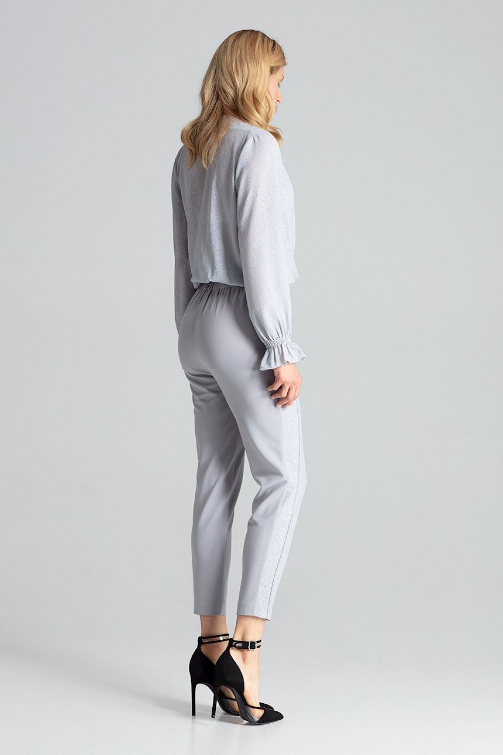 Spodnie Damskie Model M689 Grey - Figl138284 - Szary - obrazek 3