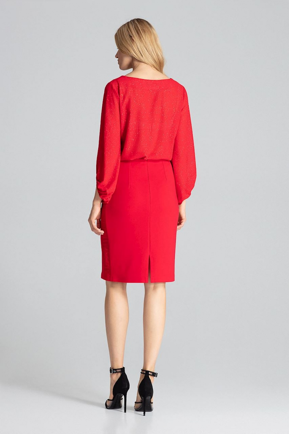 Spódnica Model M688 Red - Figl138286 - Czerwony - obrazek 3