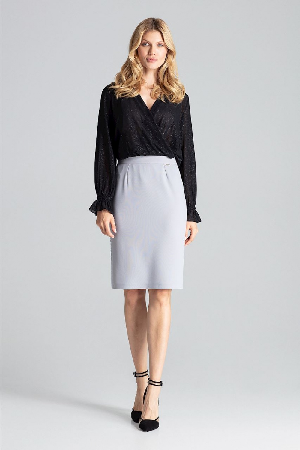 Spódnica Model M688 Grey - Figl138288 - Szary