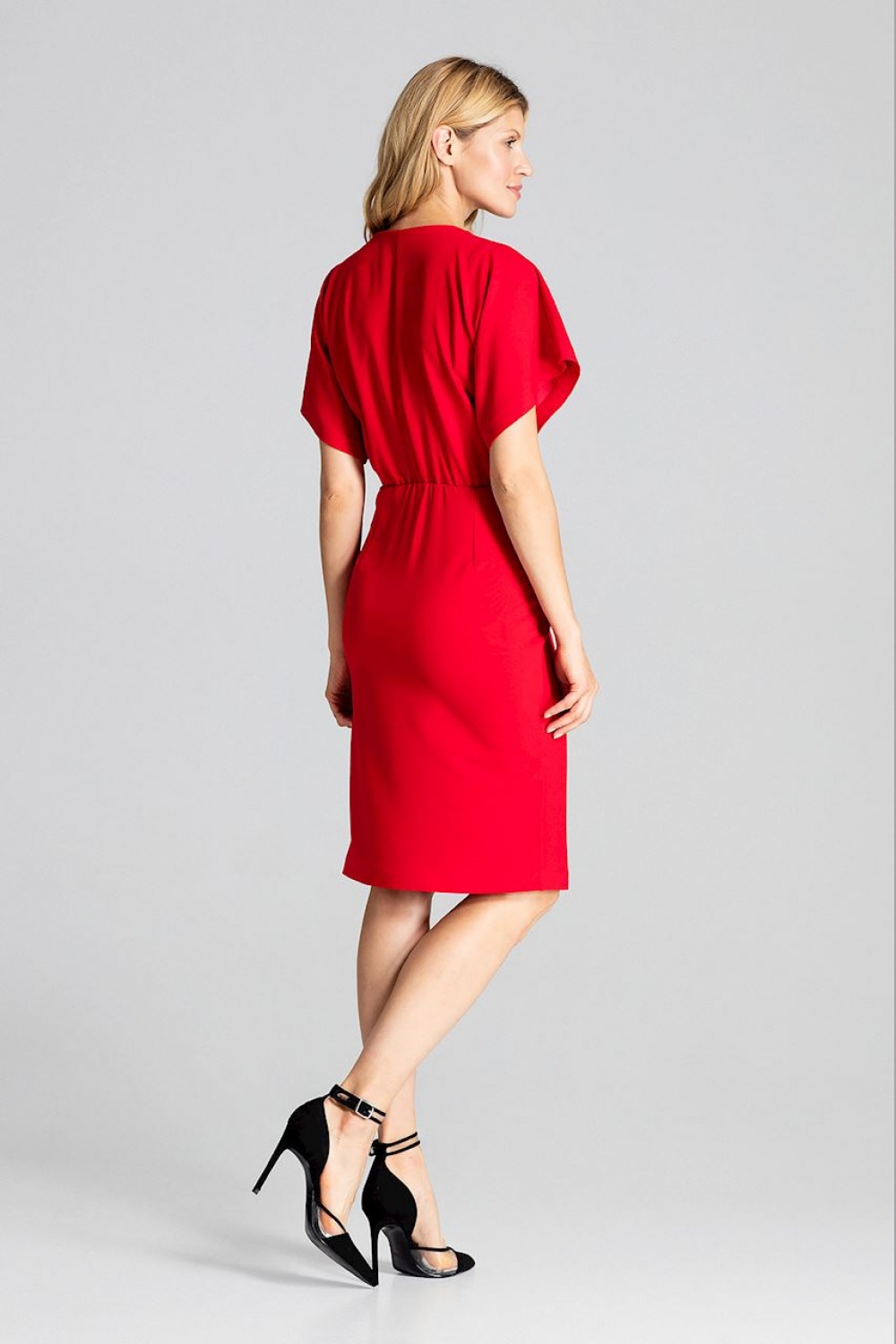 Sukienka Model M687 Red - Figl138290 - Czerwony - obrazek 3