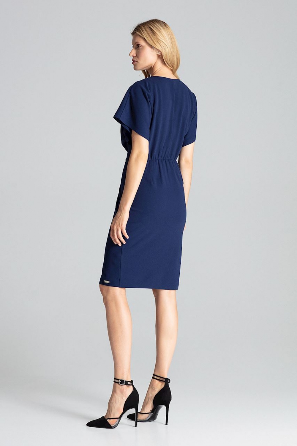 Sukienka Model M687 Navy - Figl138293 - Granatowy - obrazek 3