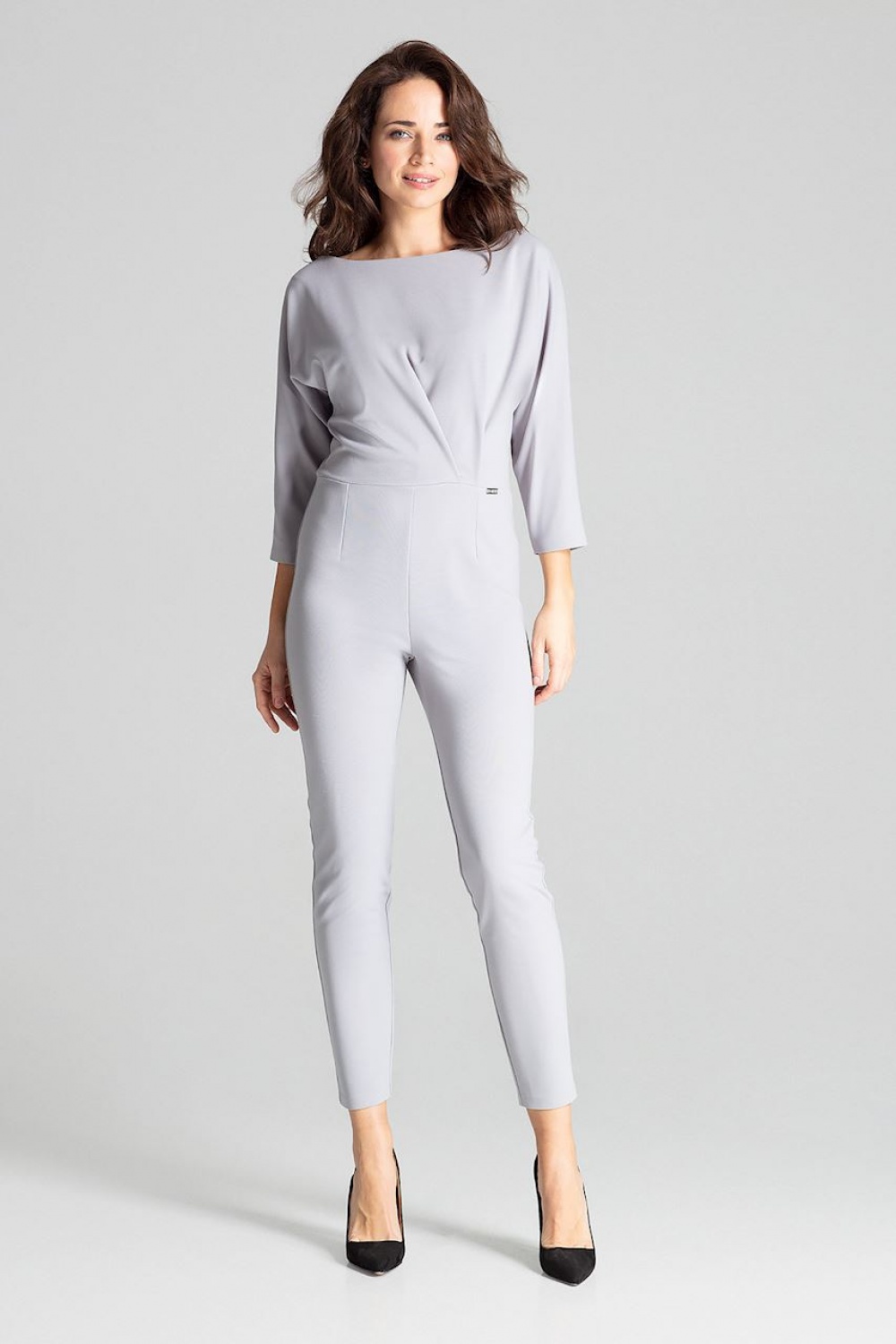 Kombinezon Damski Model L066 Grey - Lenitif139357 - Szary