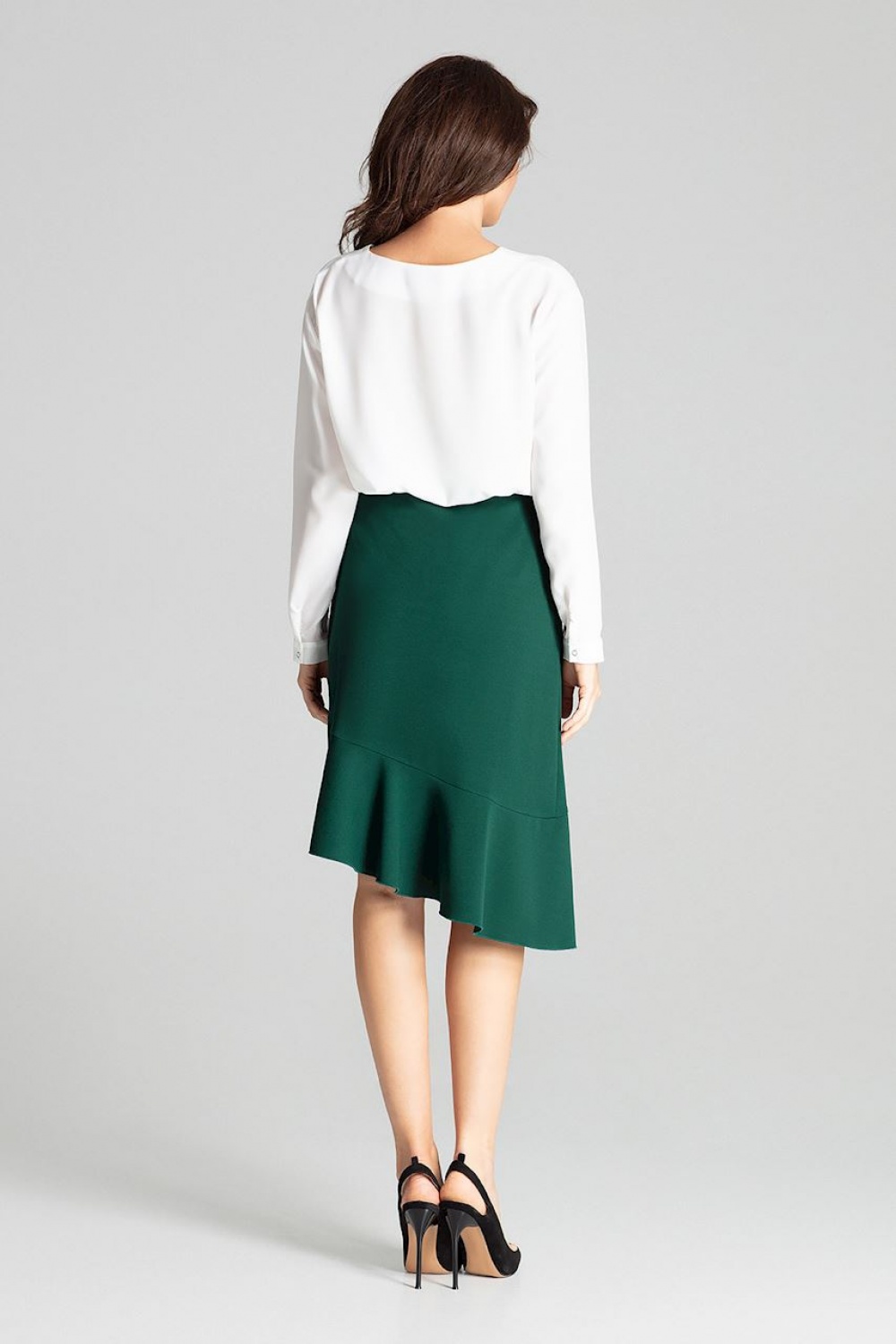 Spódnica Model L065 Green - Lenitif139365 - Zielony - obrazek 3