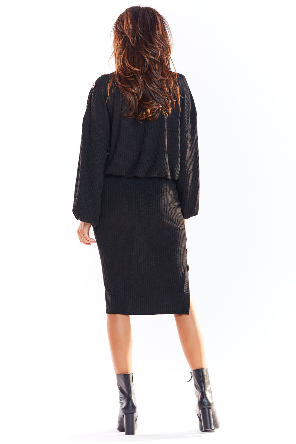 Spódnica Model A317 Black - awama139511 - Czarny - obrazek 3