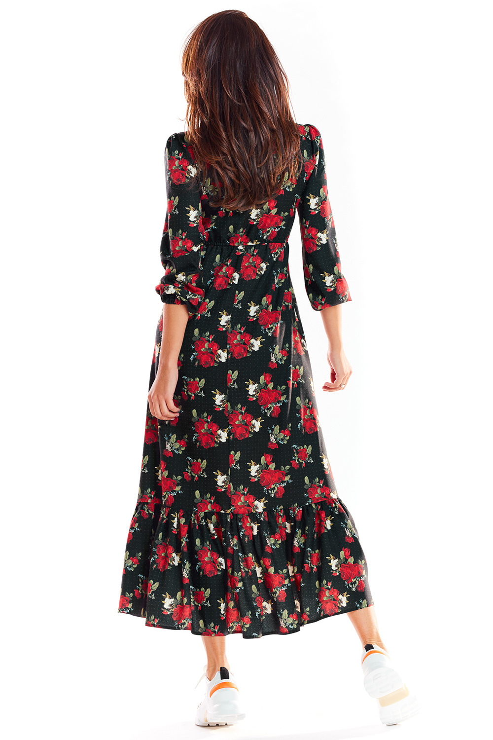 Sukienka Model A322 Black Wzór - awama139523 - Czarny - obrazek 3