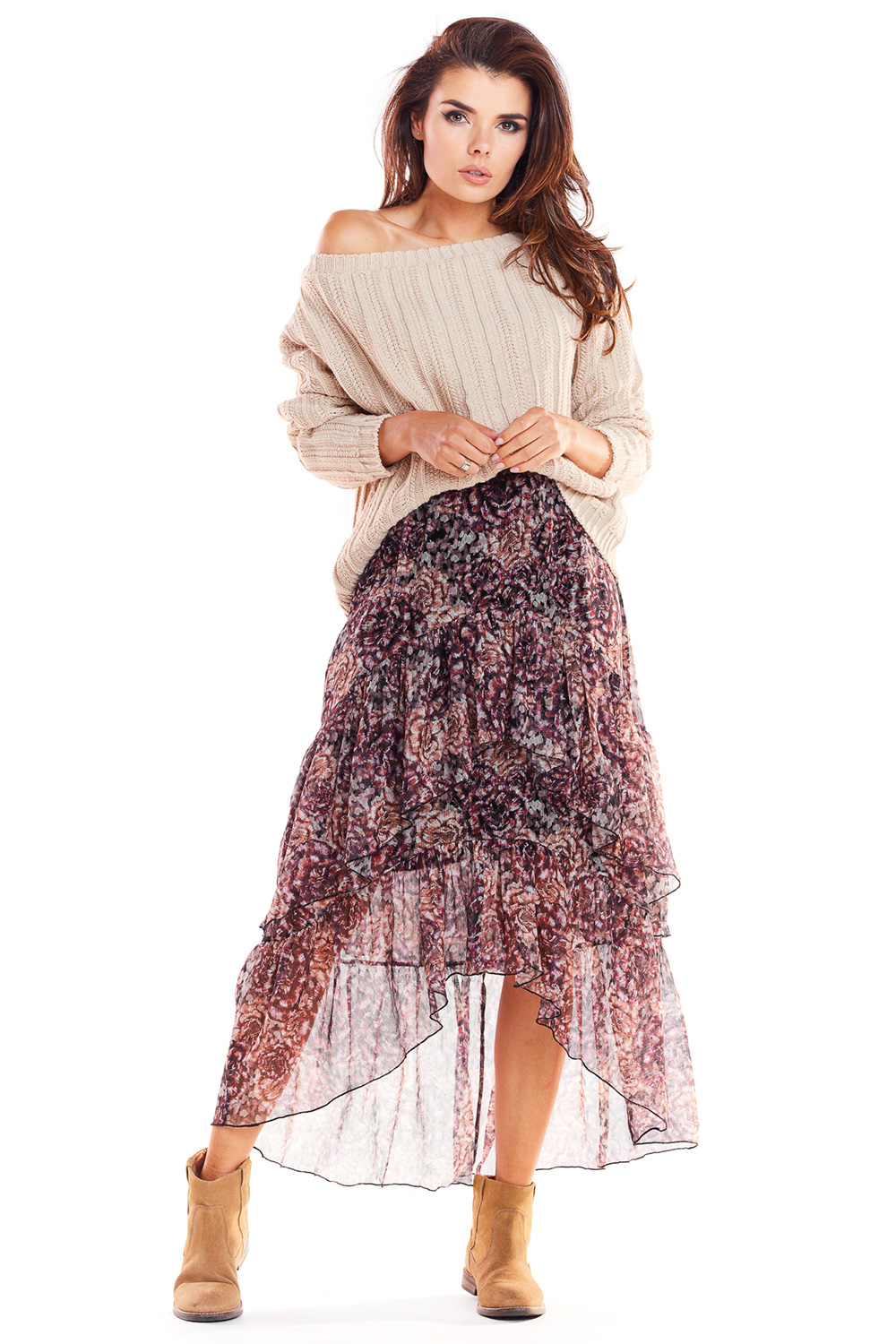 Spódnica Model A331 Wzór 2 - awama139550 - Wielokolorowy