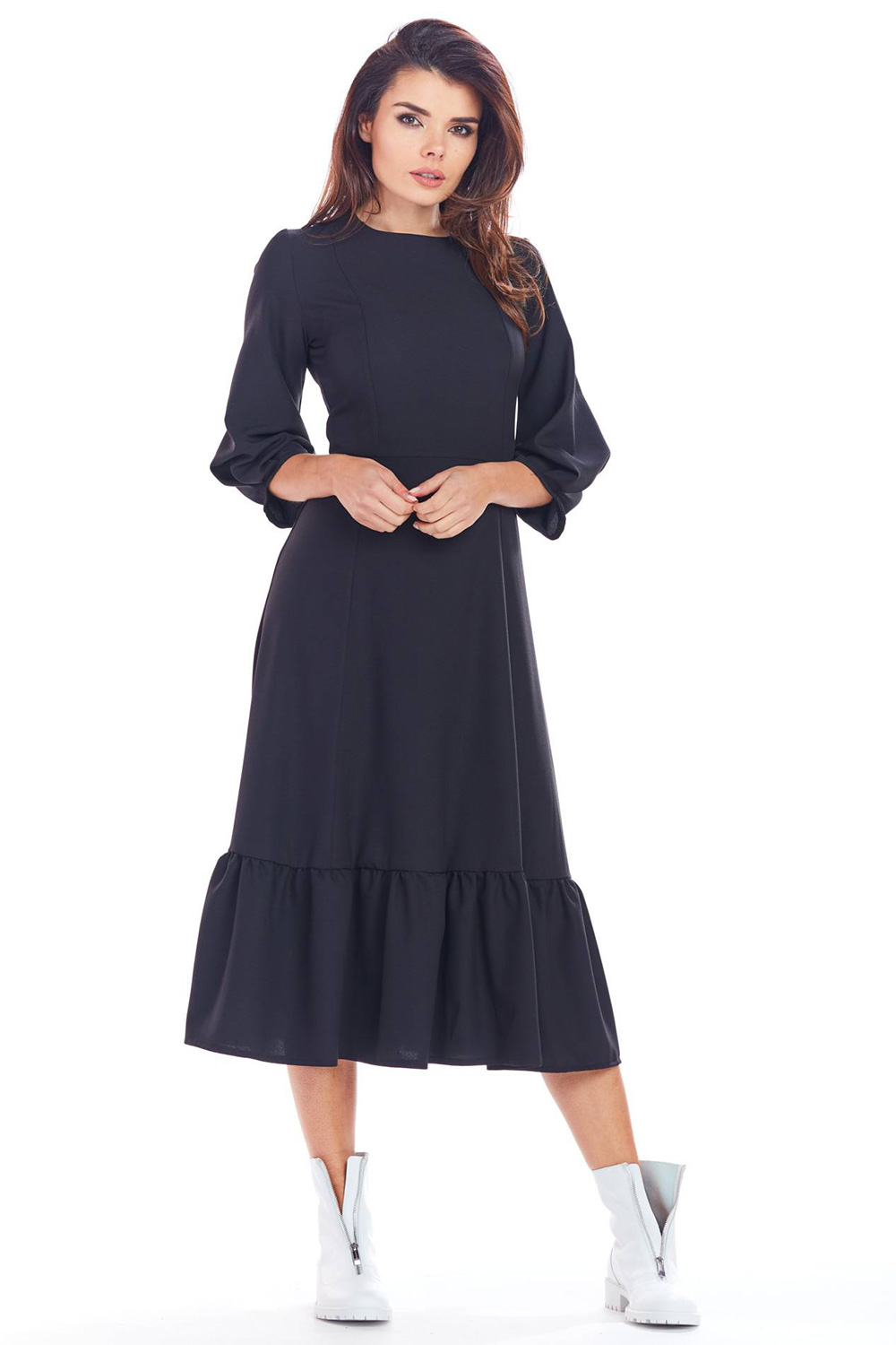 Sukienka Model A345 Black - awama139575 - Czarny