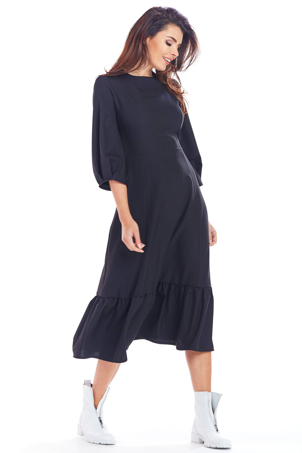 Sukienka Model A345 Black - awama139575 - Czarny - obrazek 2
