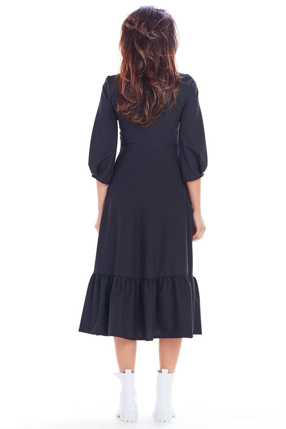 Sukienka Model A345 Black - awama139575 - Czarny - obrazek 3