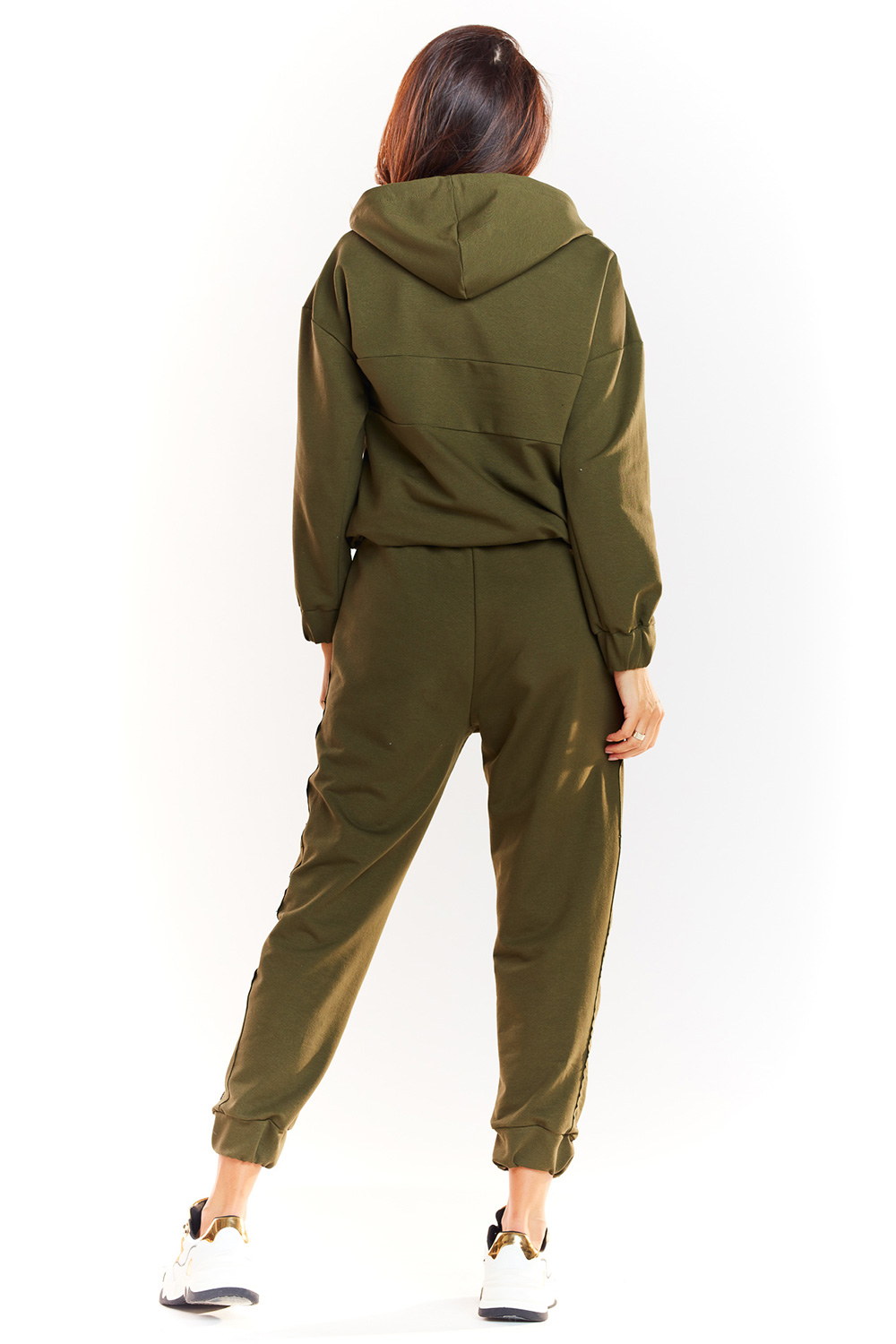 Spodnie Dresowe Model M231 Khaki - Infinite You139599 - Zielony - obrazek 3