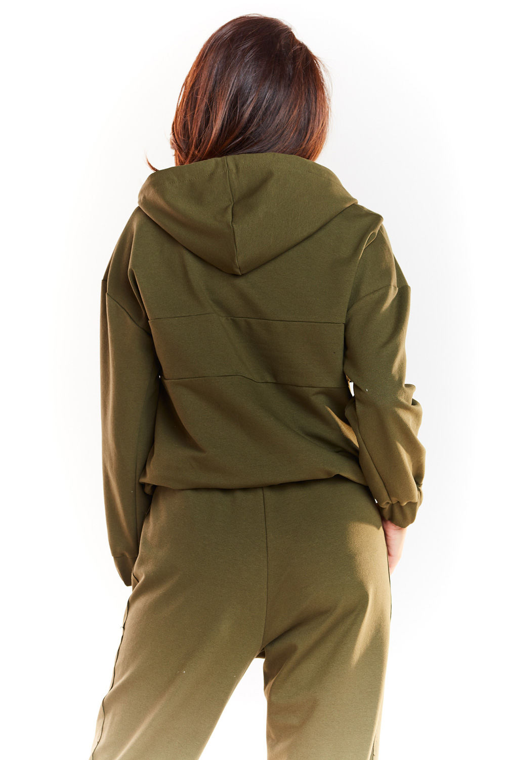 Bluza Damska Model M228 Khaki - Infinite You139607 - Zielony - obrazek 3