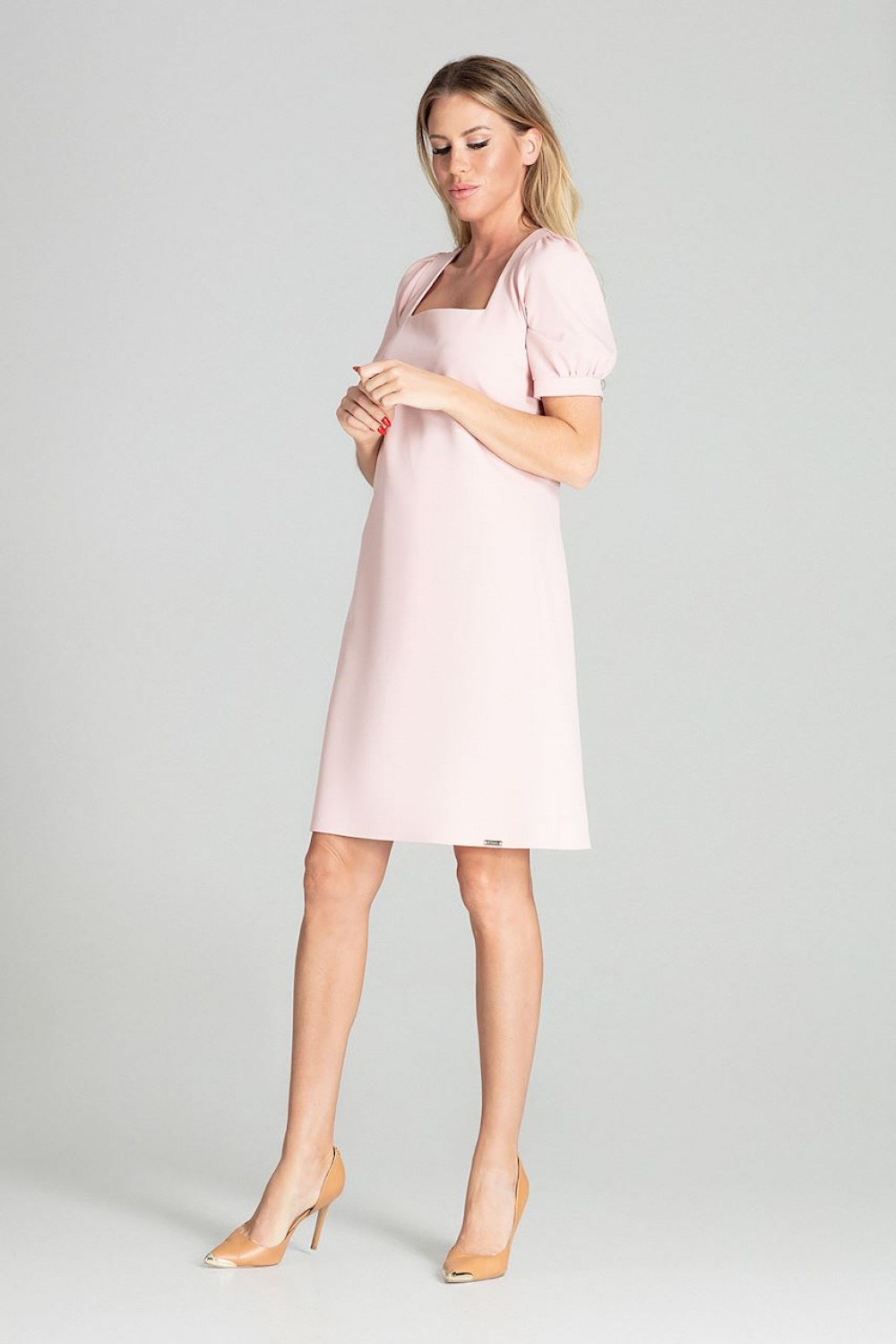 Sukienka Model M704 Pink - Figl141729 - Różowy - obrazek 2