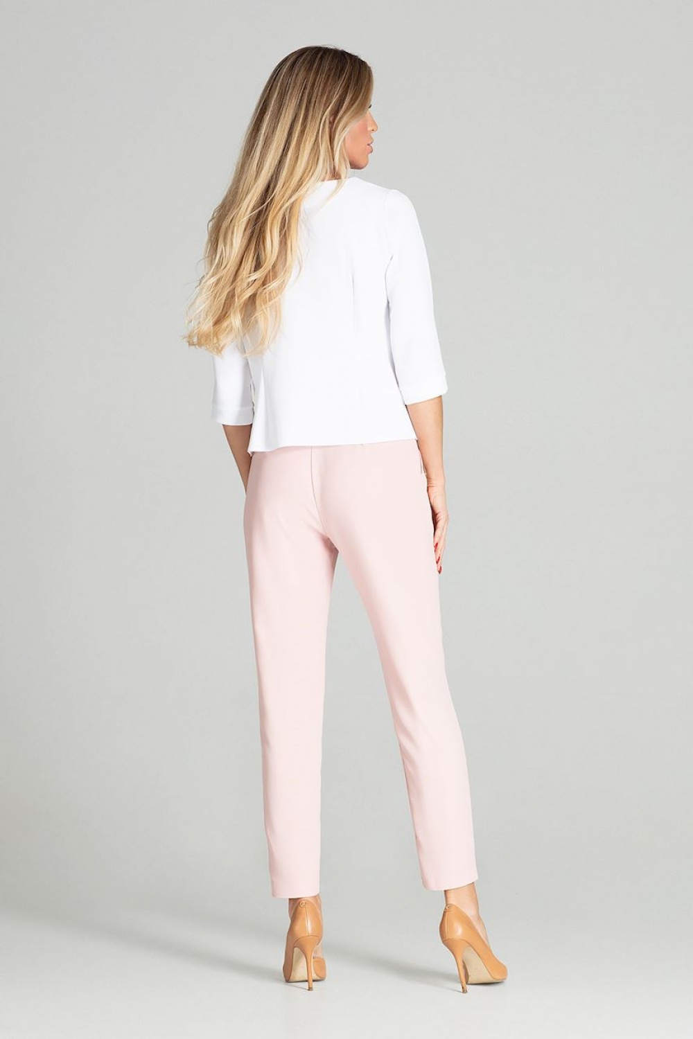 Spodnie Damskie Model M696 Pink - Figl141764 - Różowy - obrazek 3