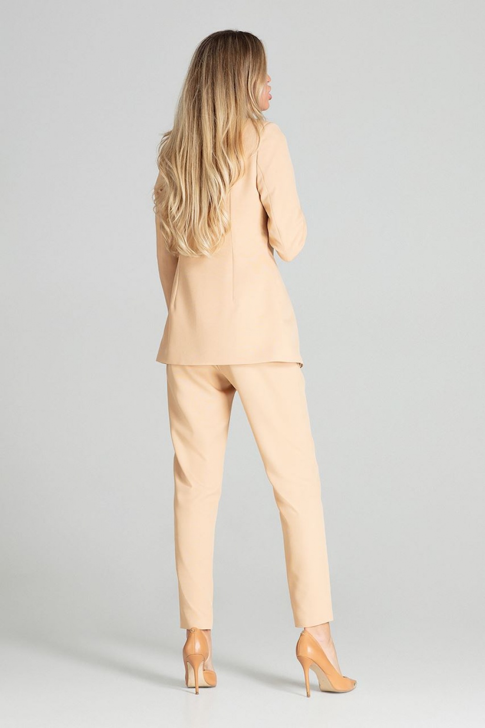 Żakiet Model M694 Beige - Figl141772 - Beżowy - obrazek 3