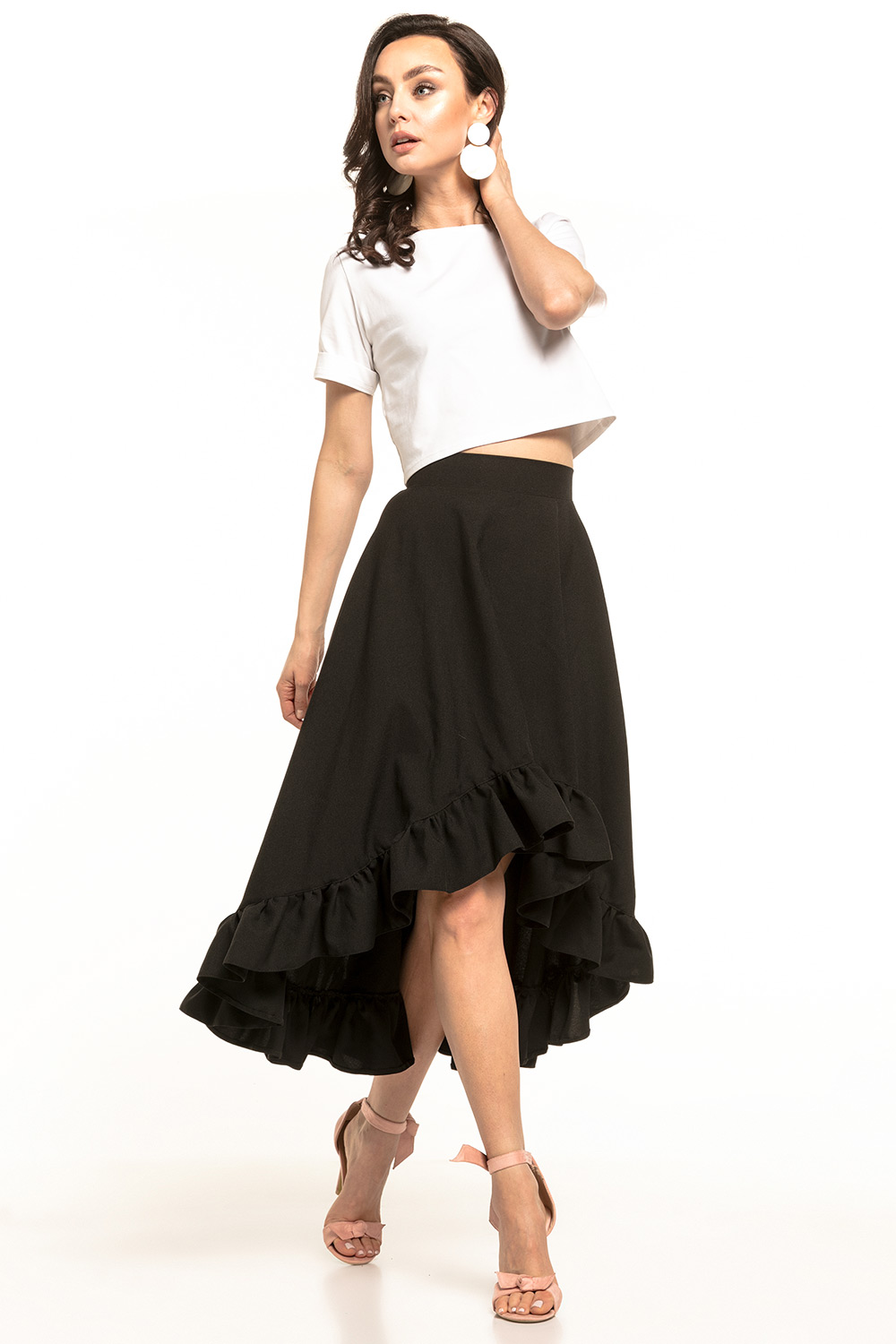 Spódnica Model T319/1 Black - Tessita143197 - Czarny