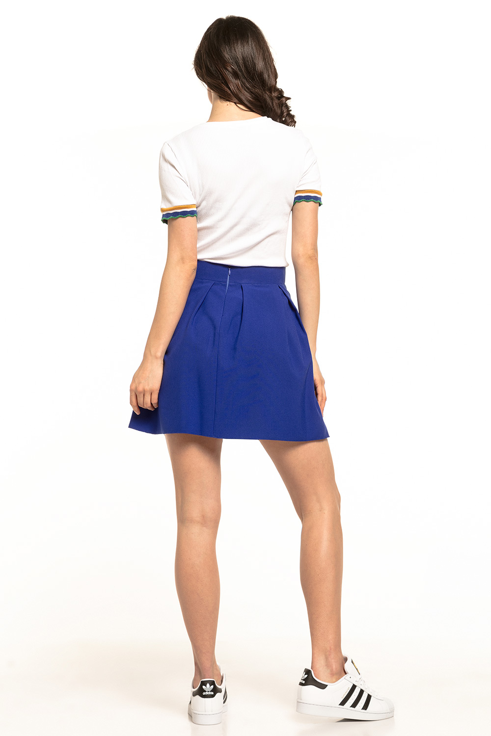 Spódnica Model T316/4 Navy - Tessita143217 - Granatowy - obrazek 2