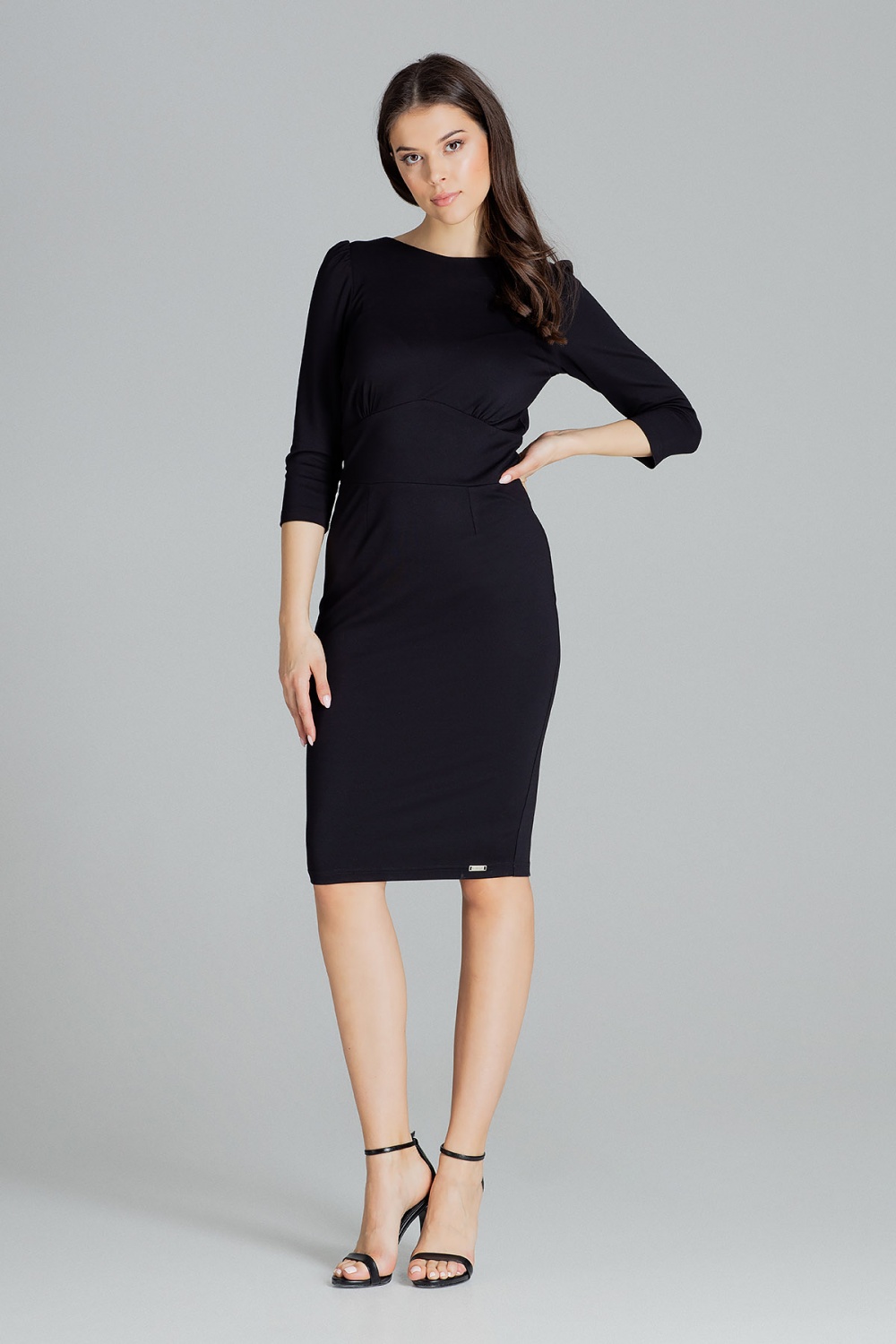 Sukienka Model L079 Black - Lenitif143914 - Czarny