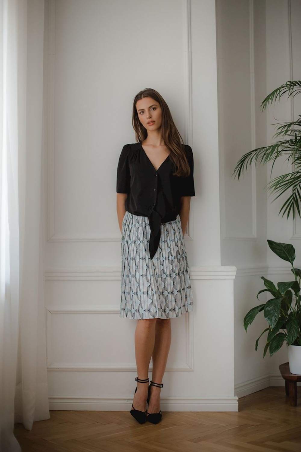 Spódnica Model L078 Wzór 113 - Lenitif143916 - Wielokolorowy - obrazek 2
