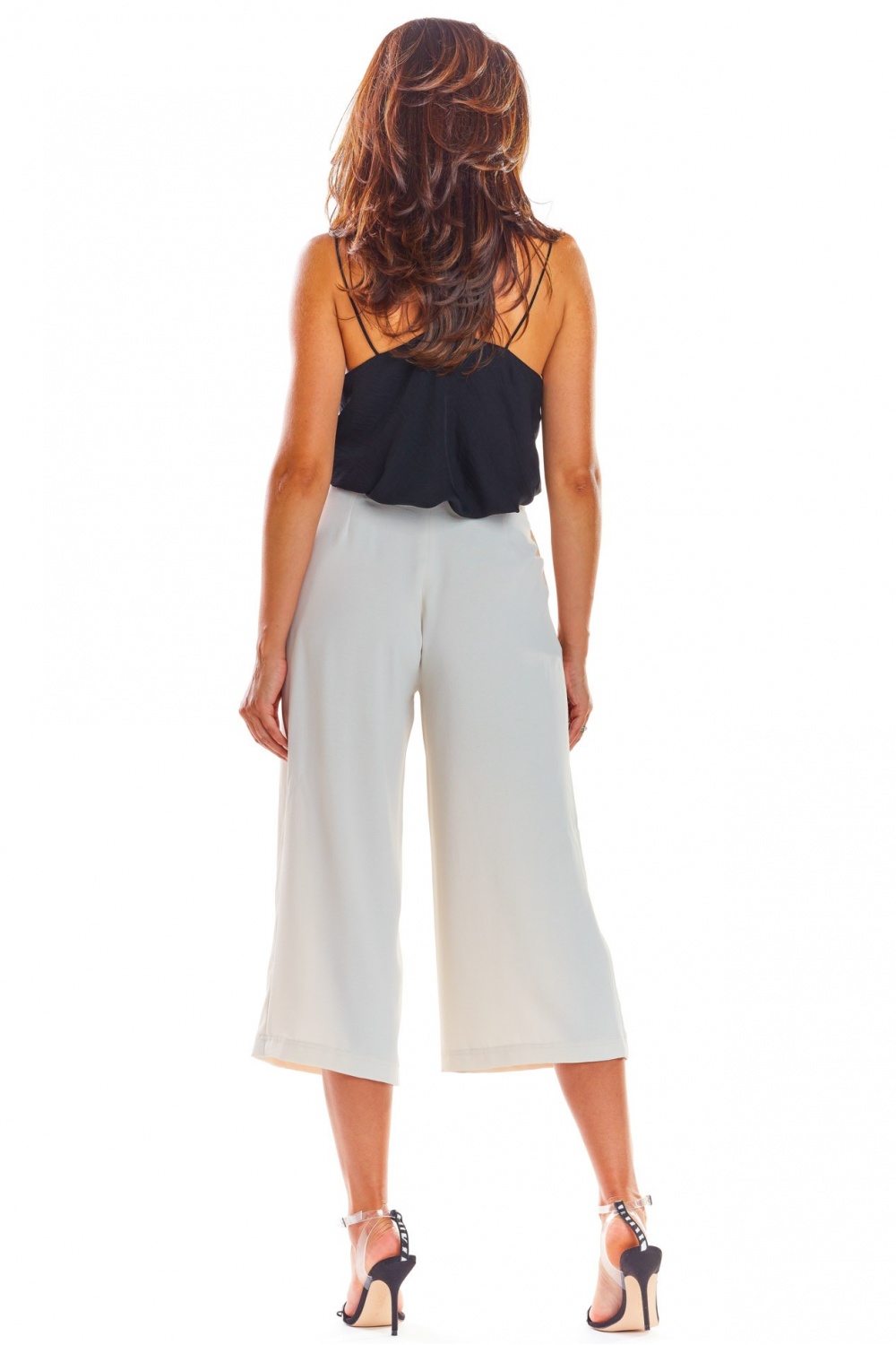 Spodnie Damskie Model A297 Beige - awama144667 - Beżowy - obrazek 3