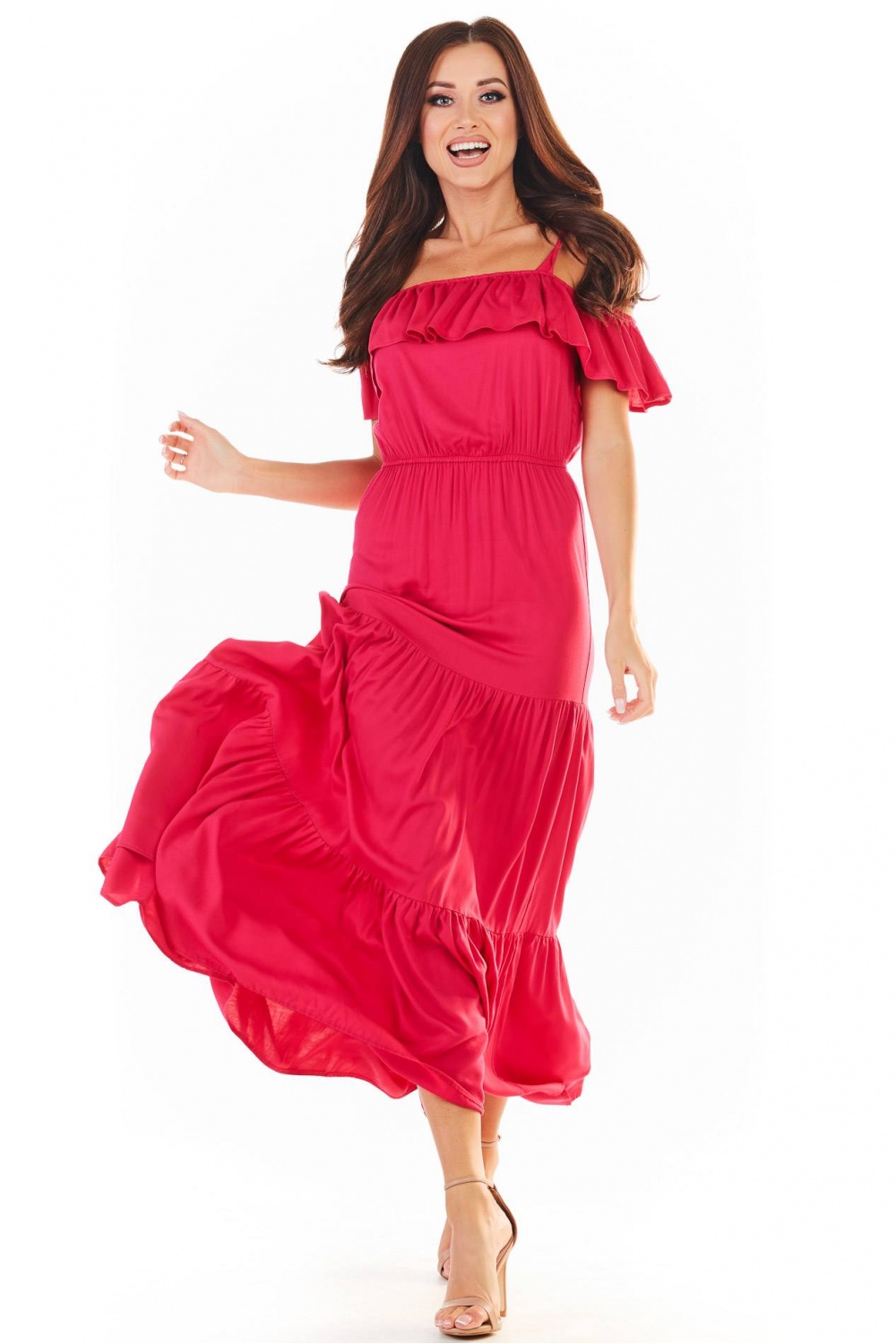 Sukienka Model A358 Pink - awama146431 - Różowy - obrazek 2