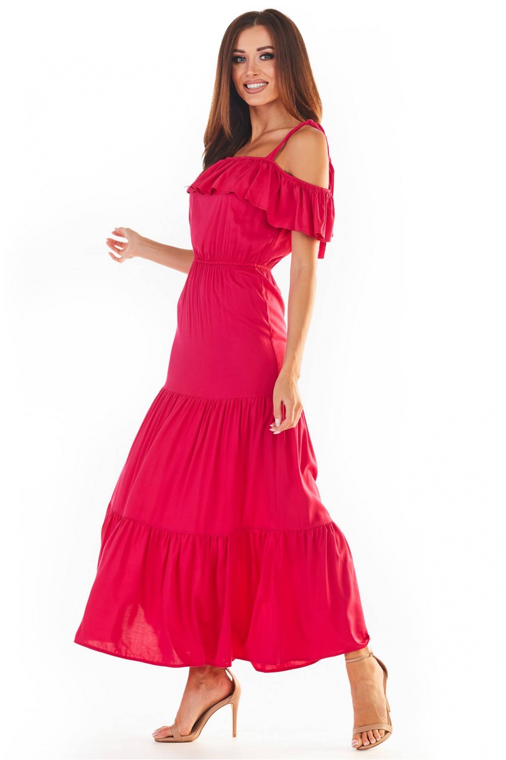 Sukienka Model A358 Pink - awama146431 - Różowy - obrazek 4