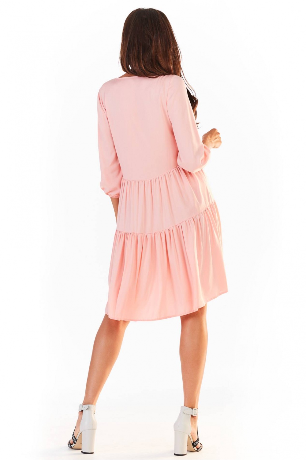 Sukienka Model A359 Powder Pink - awama146521 - Różowy - obrazek 4