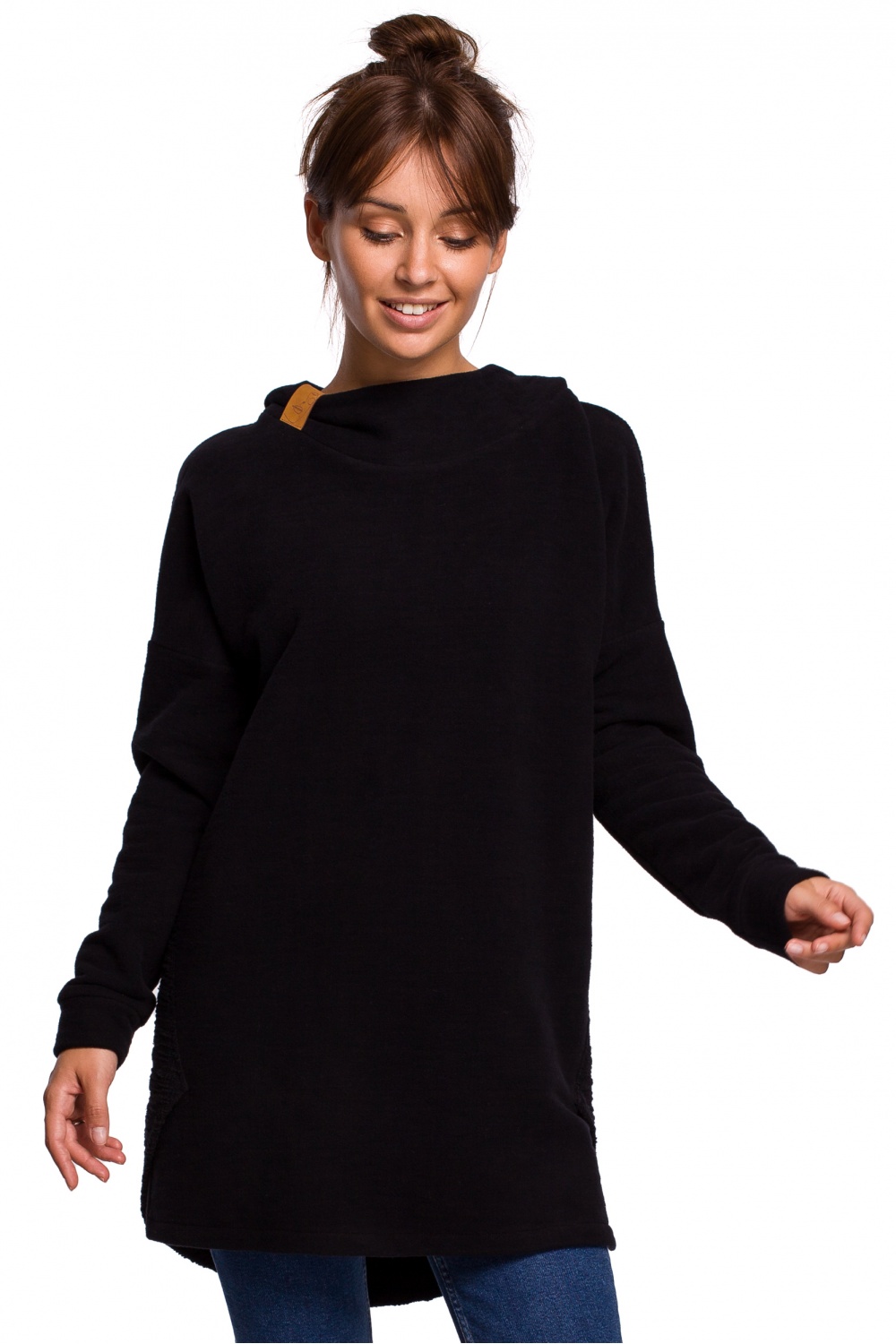 Bluza Damska Model B176 Black - BeWear147184 - Czarny