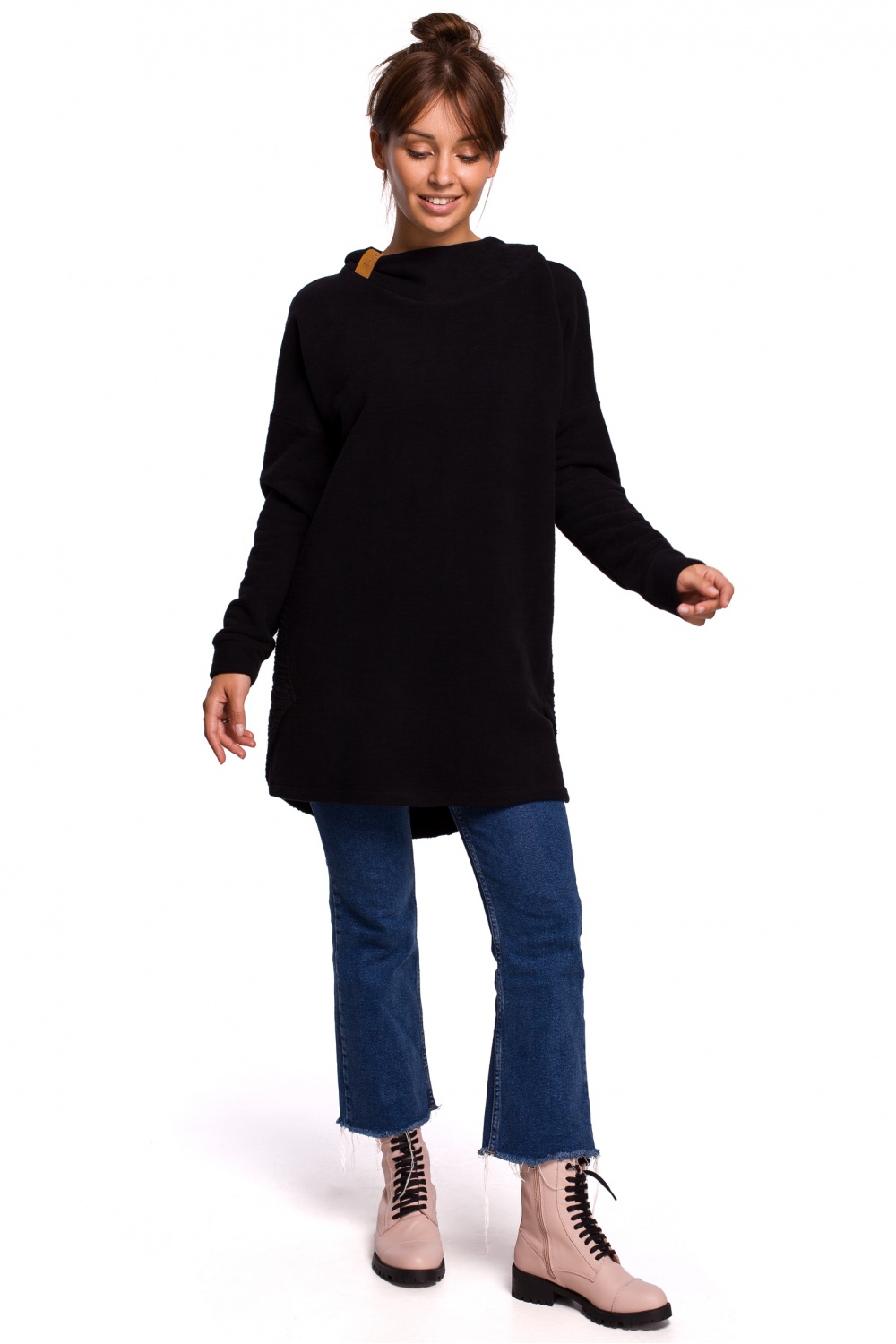 Bluza Damska Model B176 Black - BeWear147184 - Czarny - obrazek 2