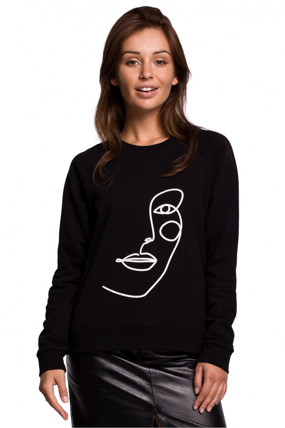 Bluza Damska Model B167 Black - BeWear147209 - Czarny