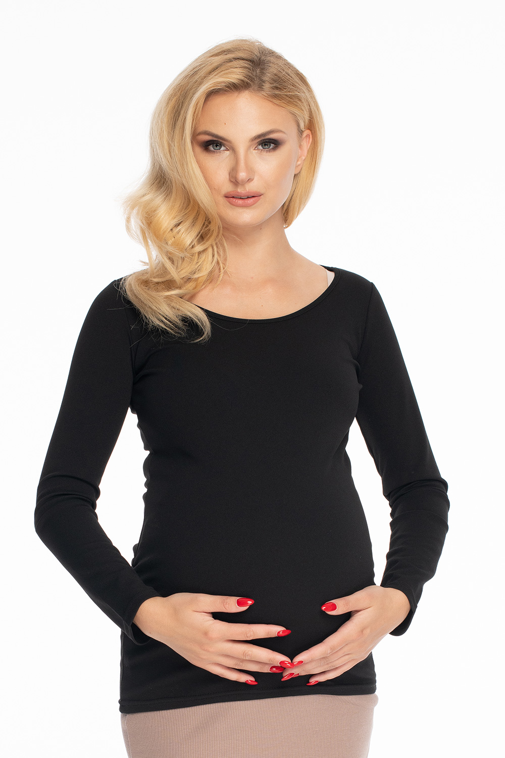 Bluzka Model 1708 Black - PeeKaBoo147517 - Czarny
