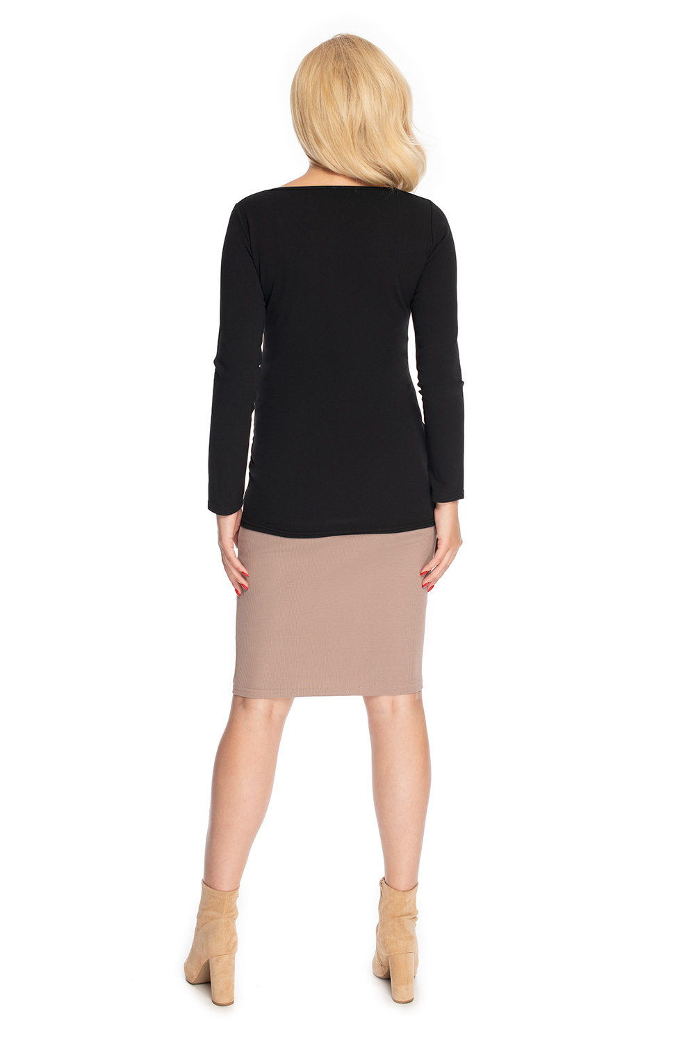 Bluzka Model 1708 Black - PeeKaBoo147517 - Czarny - obrazek 3